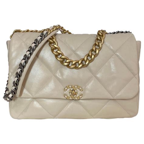 chanel sac beige|large chanel shoulder bag.